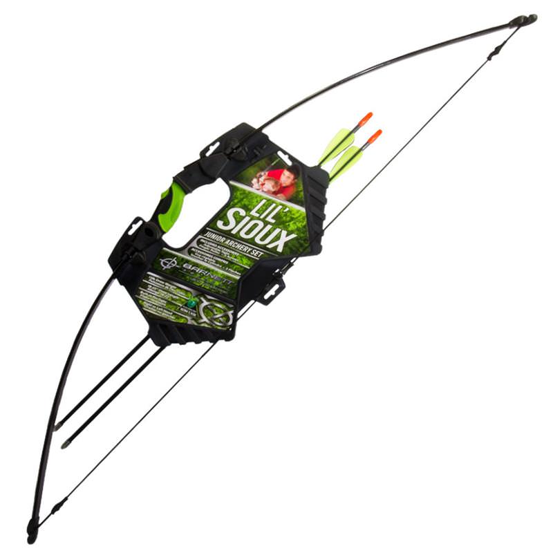 Barnett Lil Sioux Jr. Recurve Beginner's Bow & Arrow Youth Kids Archery Set - TOPHATTER'S ARMORY DEALS
