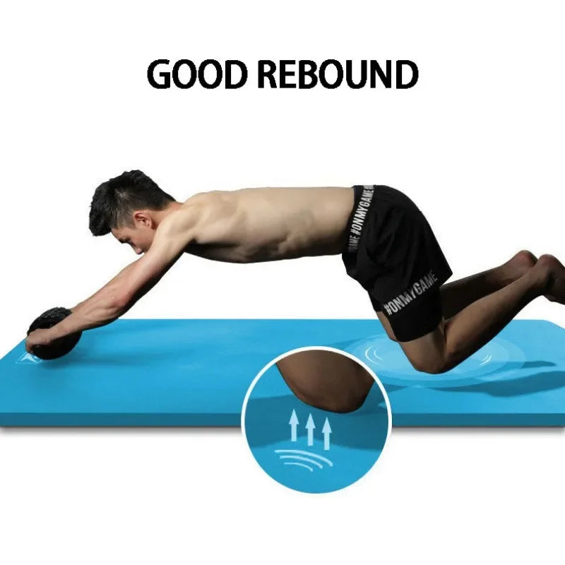 Thick Anti-Skid Yoga Fitness Mat (15mm)