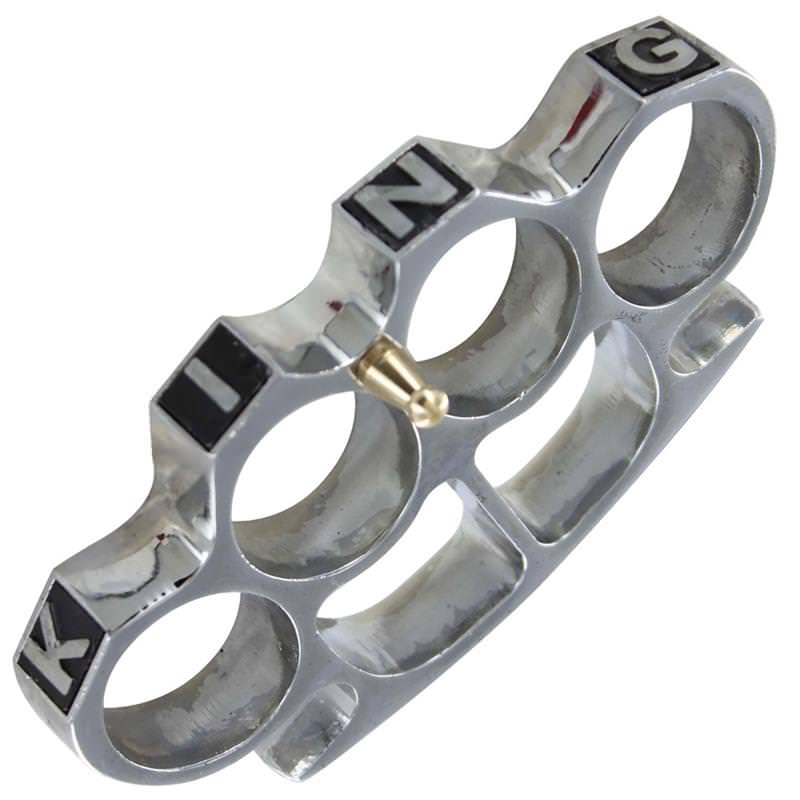 Money is King Silver Dollar Buckle Knuckle - TOPHATTER'S ARMORY DEALS
