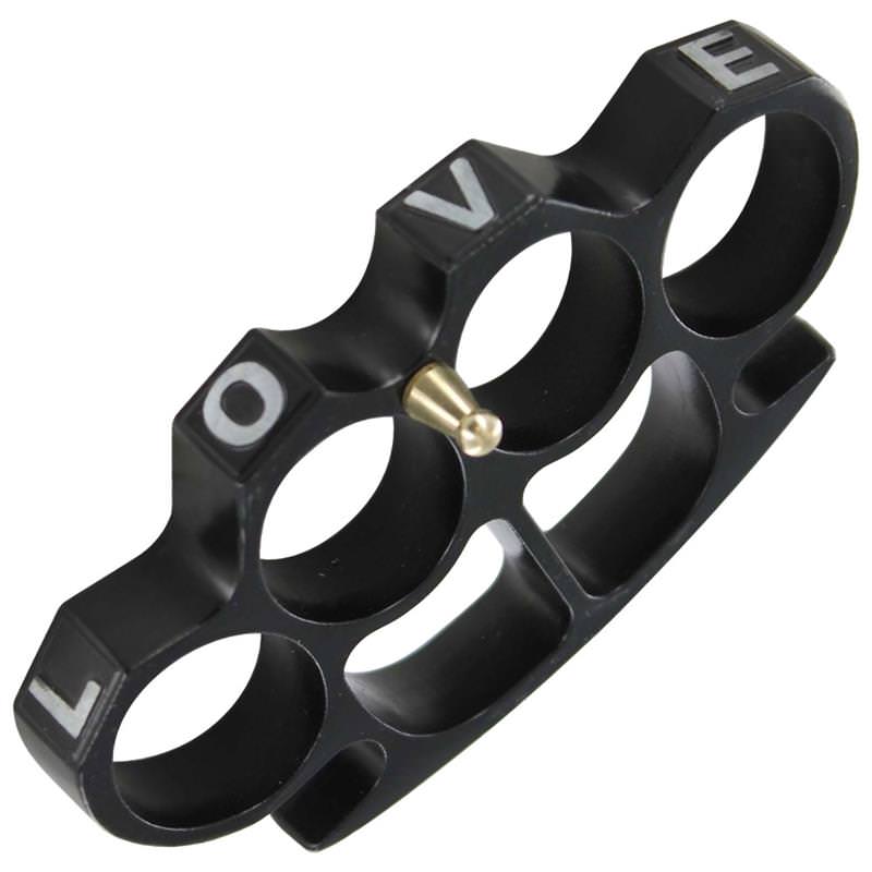 Black Hearted Lover Not a Fighter Knuckle Weight