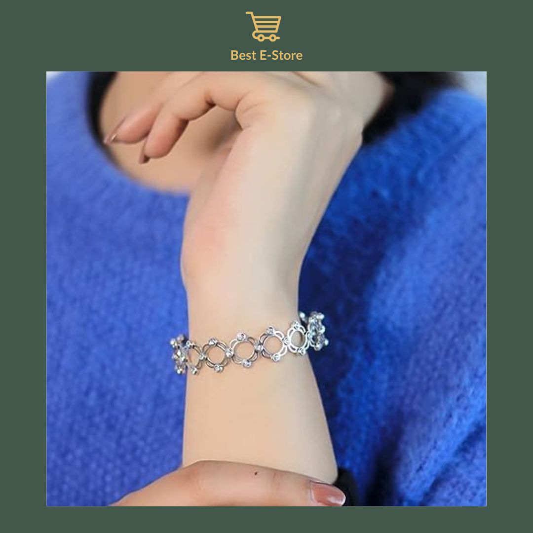 🎁 Das perfekte Geschenk: Wandelbarer Armreif funkelnden Zirkoniasteinen 💎