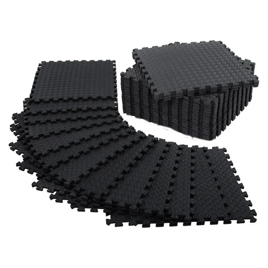 Durable Exercise Mat for Home Gym & Yoga (12 pack)
