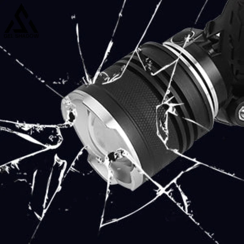 GS251-120,000LM Super Bright LED Rechargeable Headlamp, Zoomable Head lamp