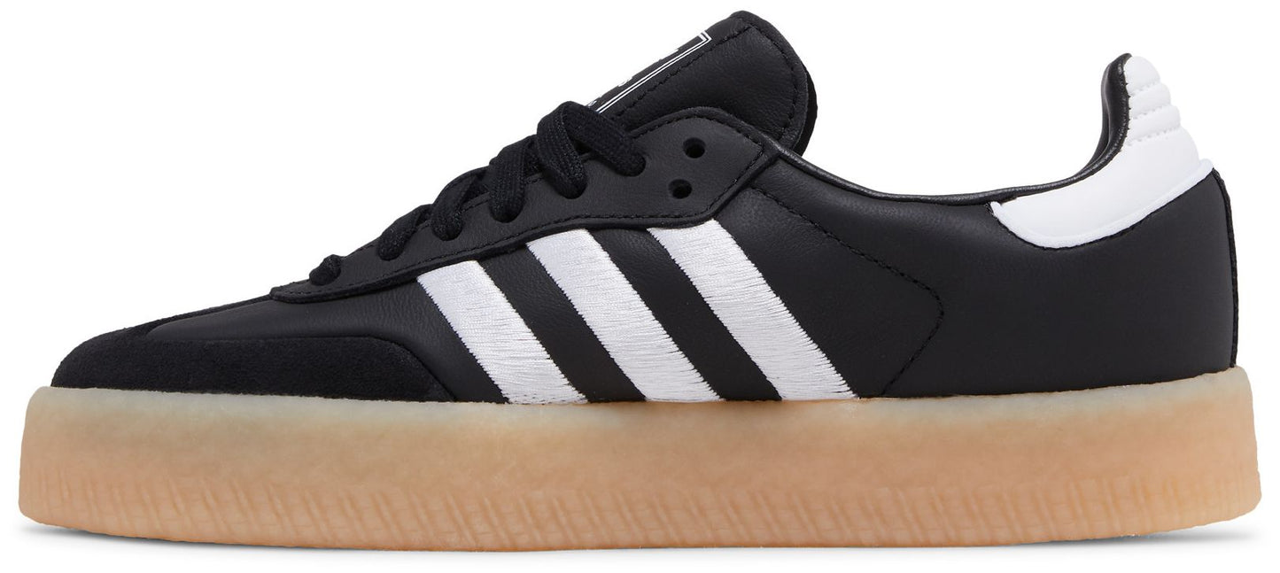 [ID0436] Womens adidas Originals Sambae 'Black White Gum'