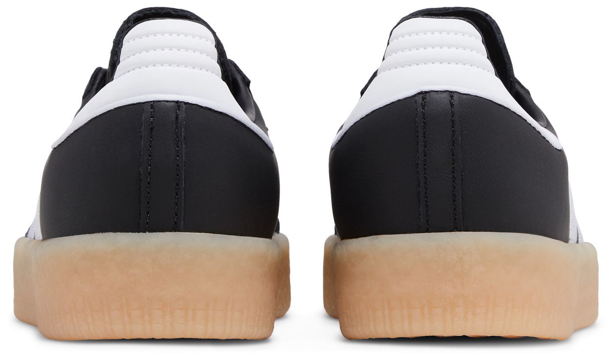[ID0436] Womens adidas Originals Sambae 'Black White Gum'