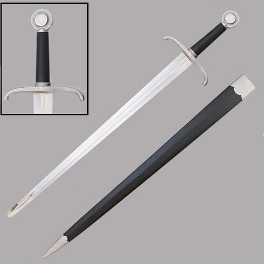 Royal Sentry Sword With Leather Scabbard
