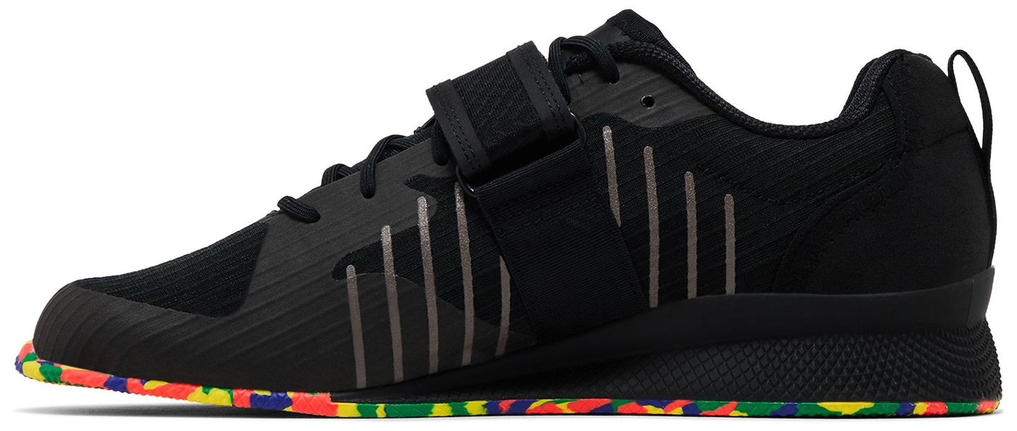 [if0534] Mens adidas Adipower 3 'core Black Gold Metallic'