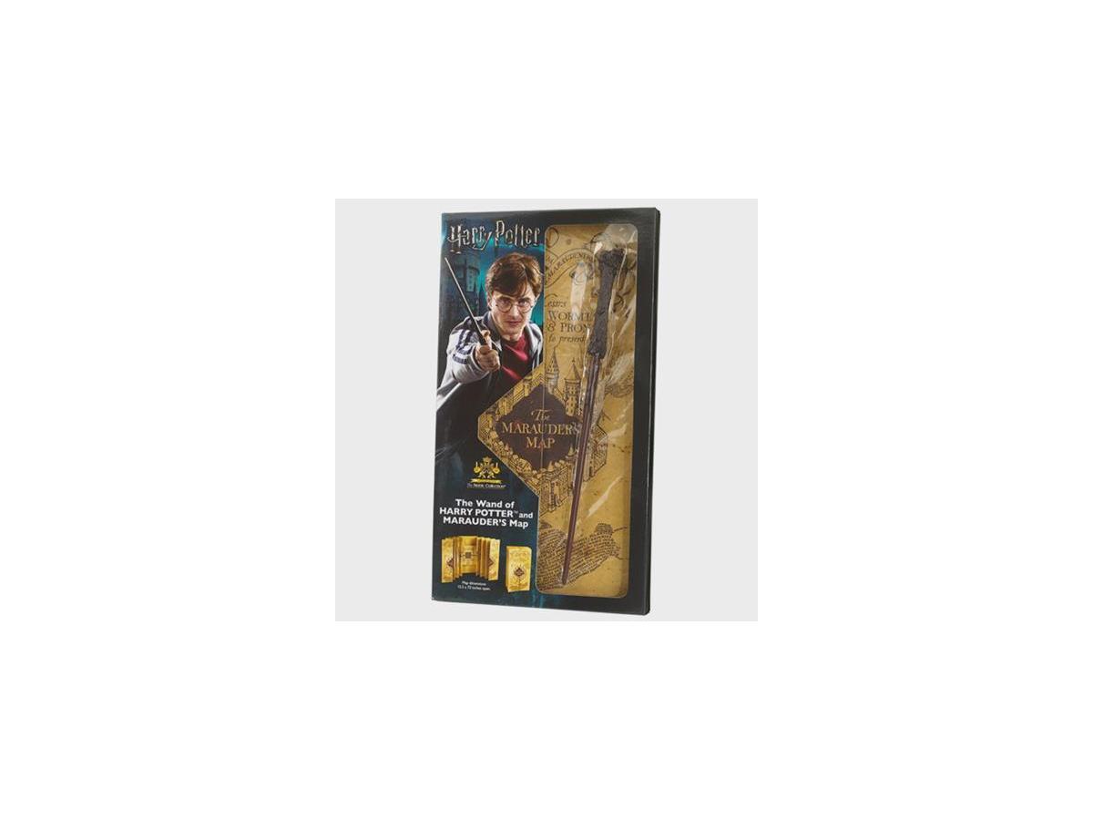 Harry Potter - Official Harry Wand and Marauders Map Gift Pack