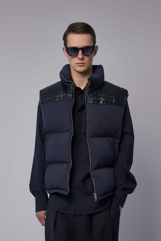 Tech Nylon Puffer Gilet