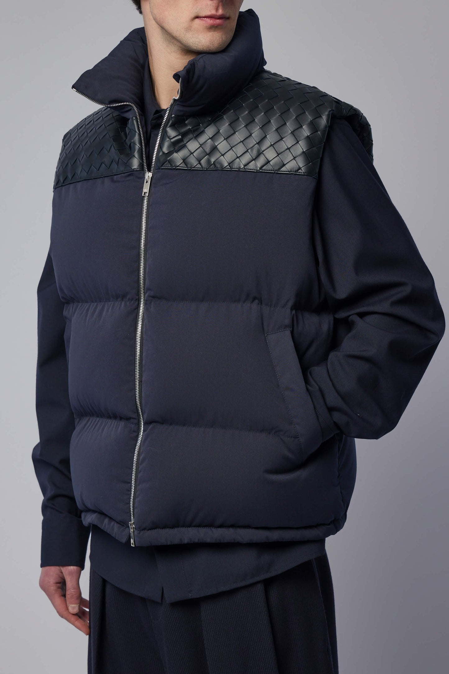 Tech Nylon Puffer Gilet