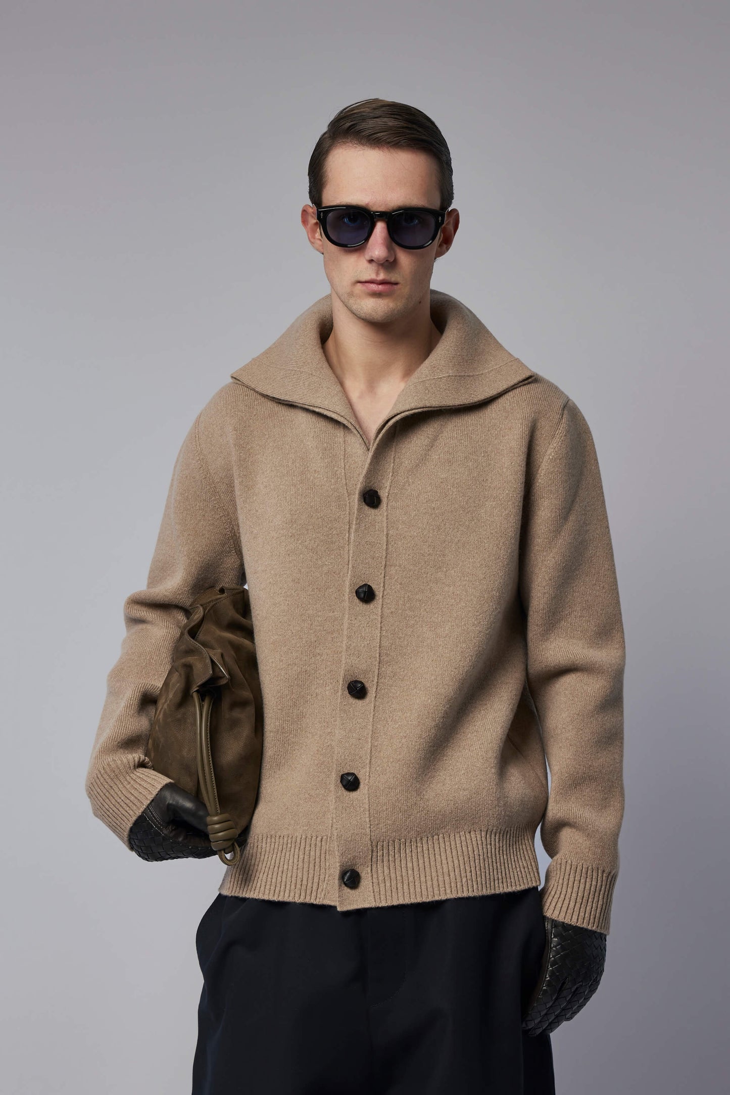 Compact Wool Cardigan