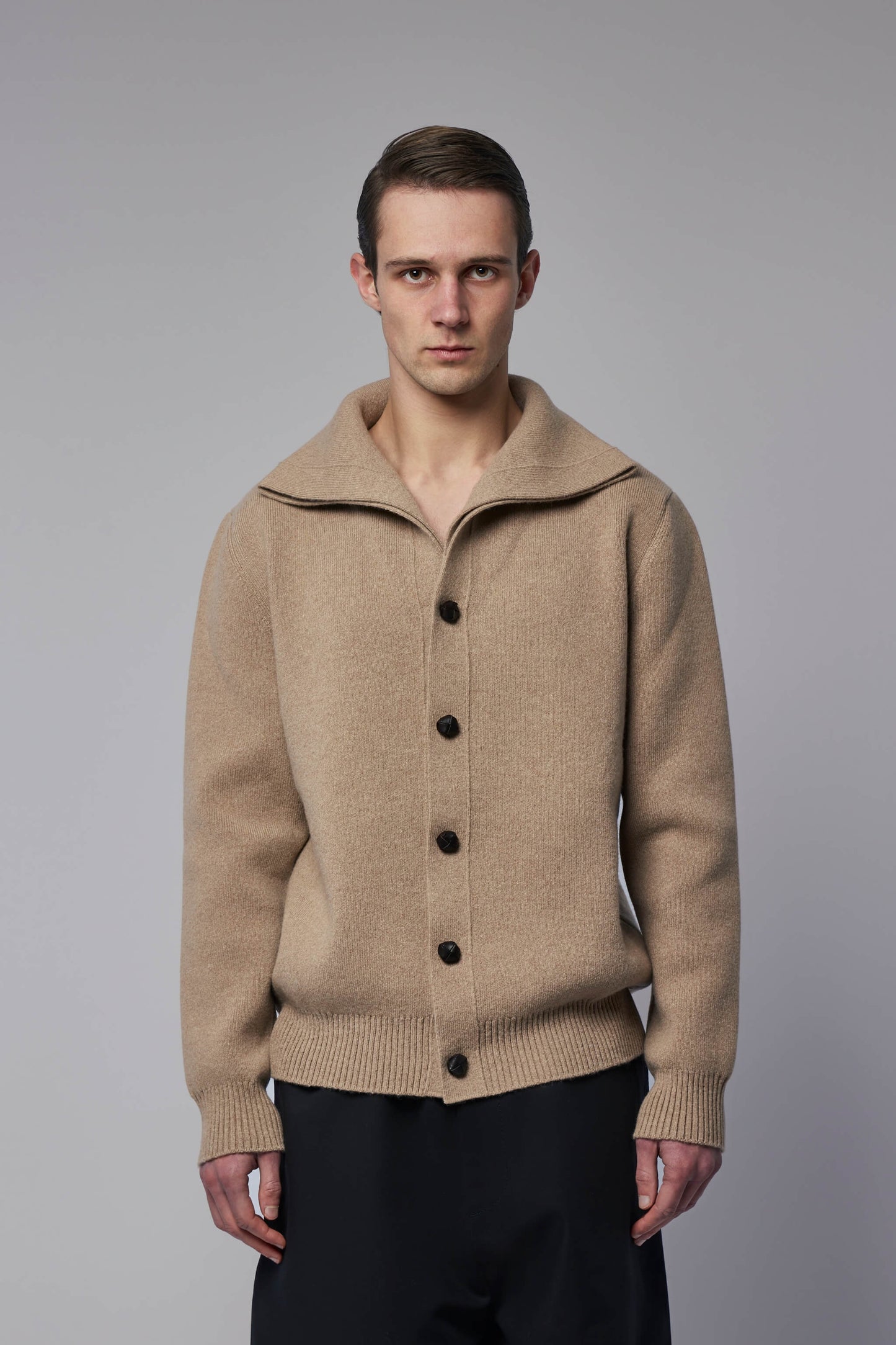 Compact Wool Cardigan