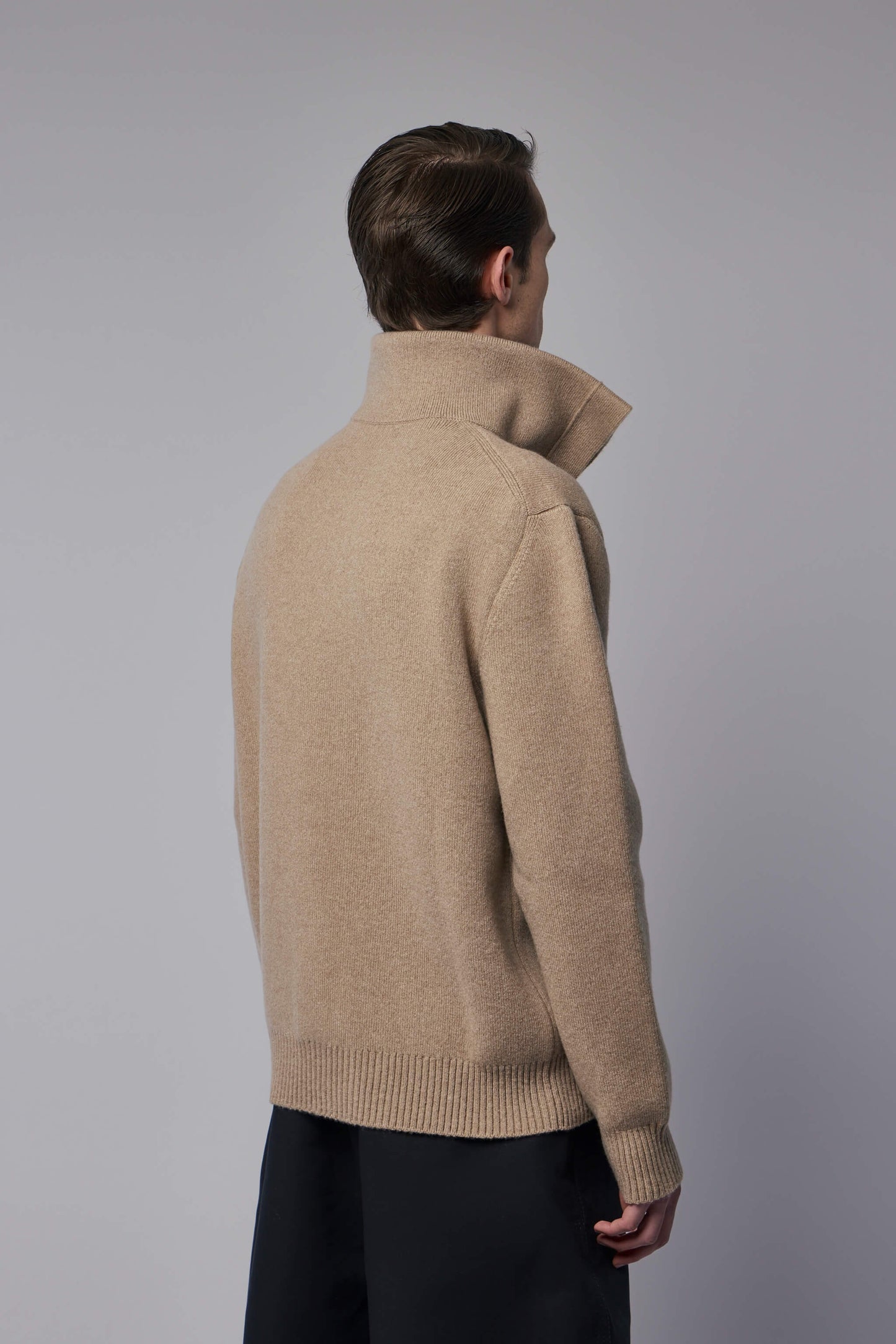 Compact Wool Cardigan