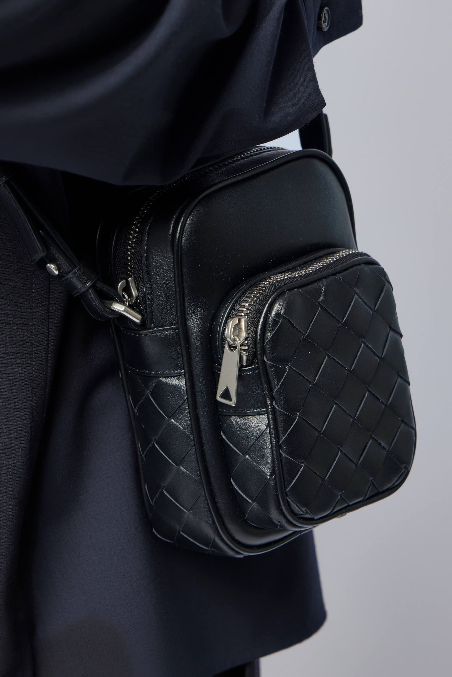 Small Intrecciato Camera Bag