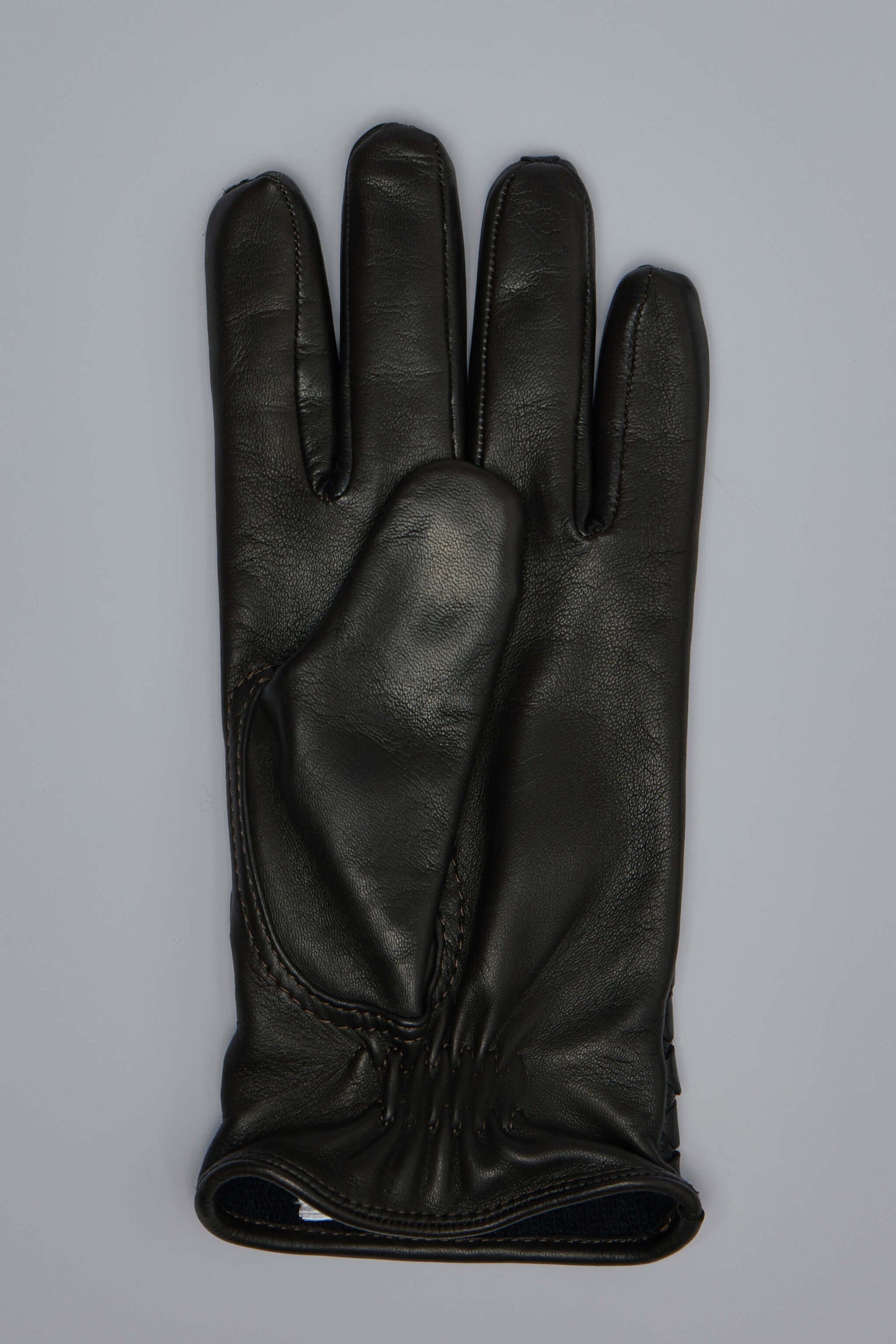 Intrecciato Leather Gloves