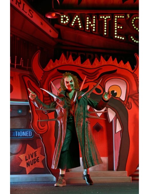 Beetlejuice - Inferno Room Deluxe Set Diorama With Exclusive Beetlejuice Action Figure