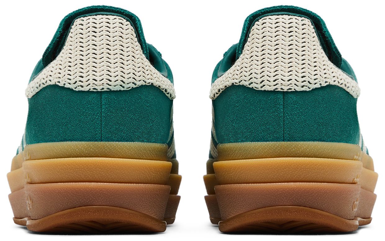 adidas Women's Gazelle Bold 'Collegiate Green White Gold'