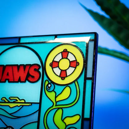 Jaws – Official Stained Glass-Style Metal Ingot