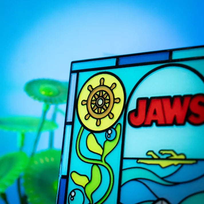 Jaws – Official Stained Glass-Style Metal Ingot