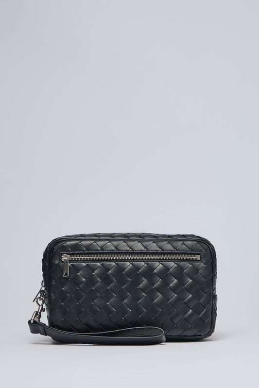 Pouch in Intrecciato