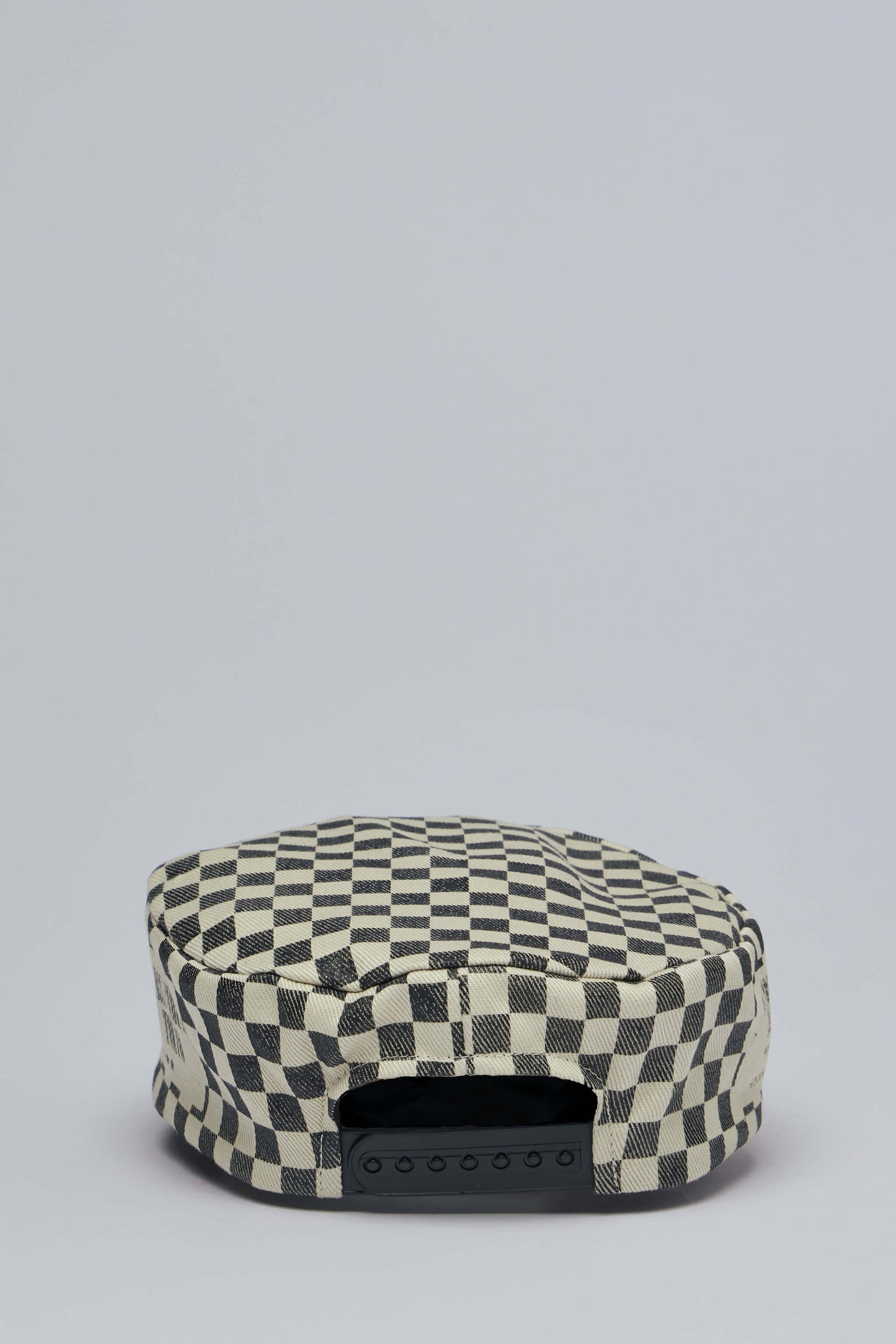 Printed Checkerboard Cap