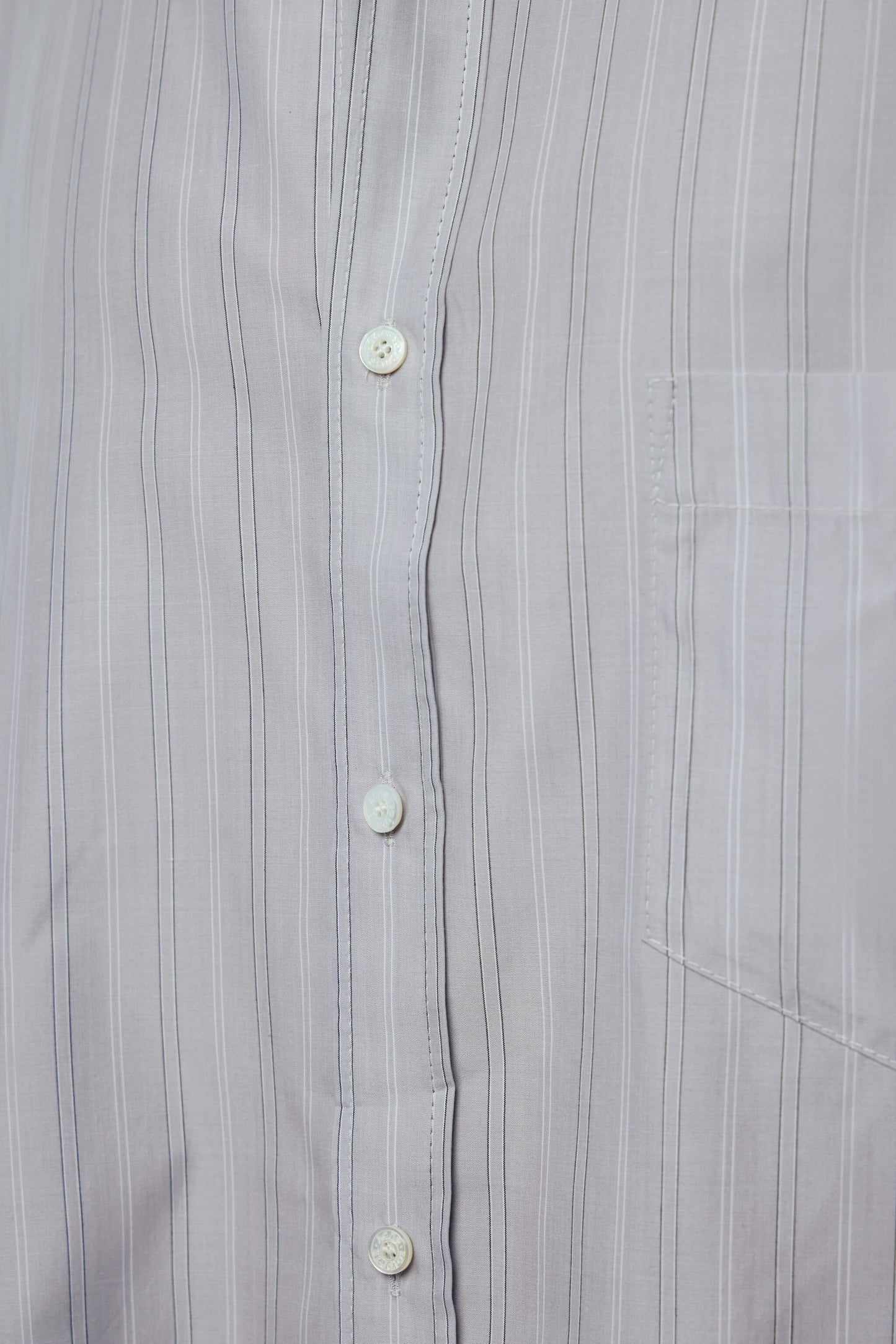Striped Button-up Shirt