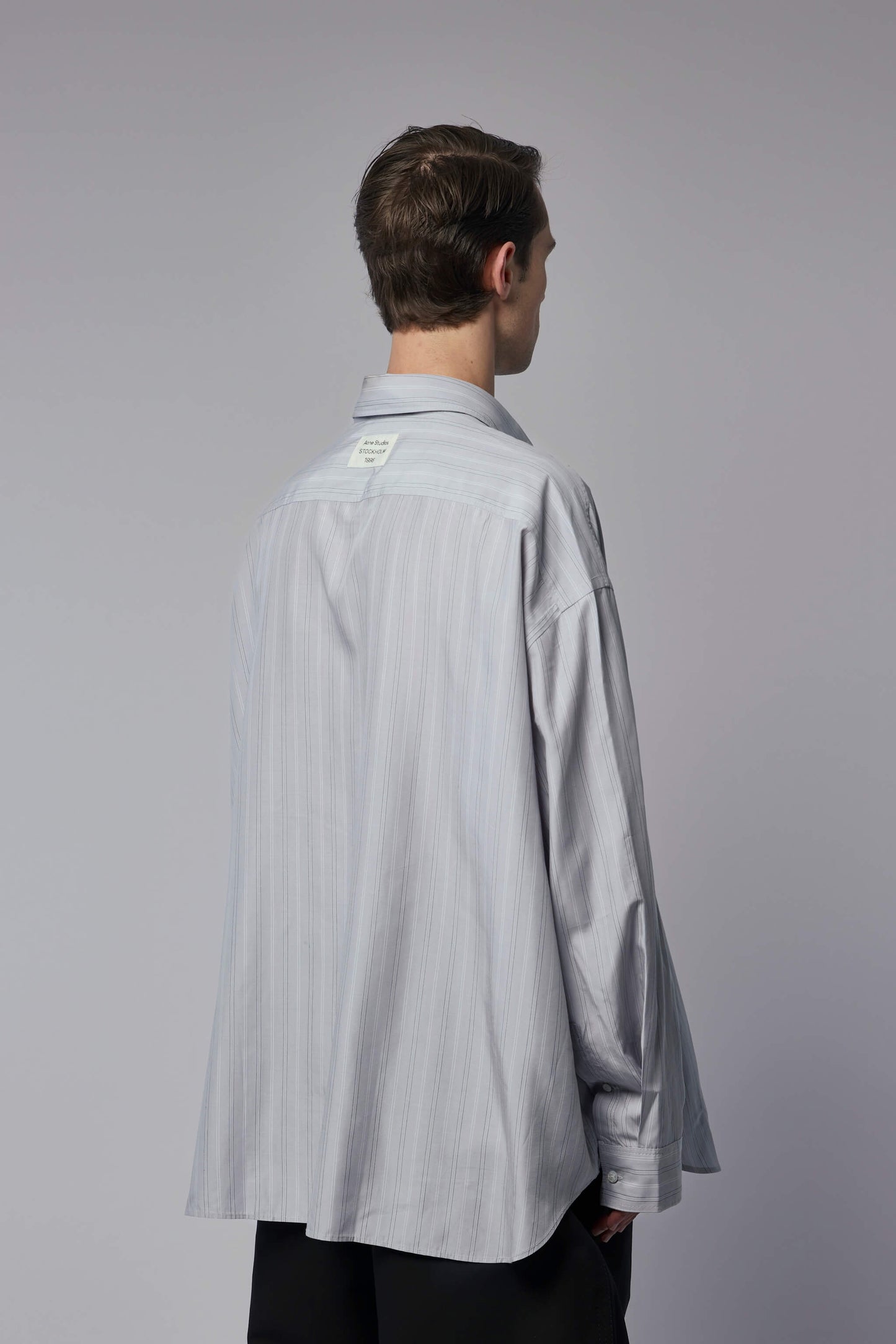 Striped Button-up Shirt