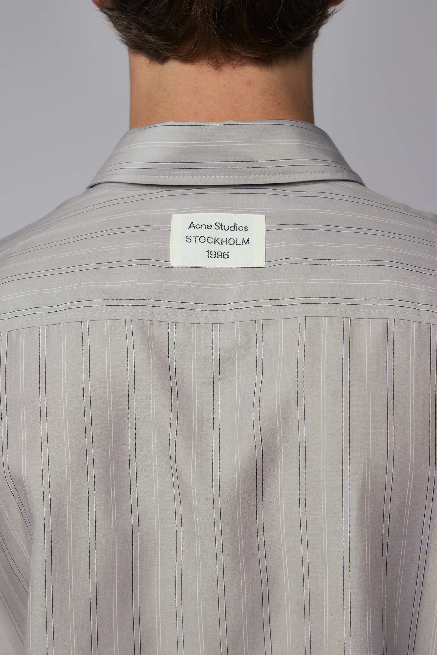 Striped Button-up Shirt