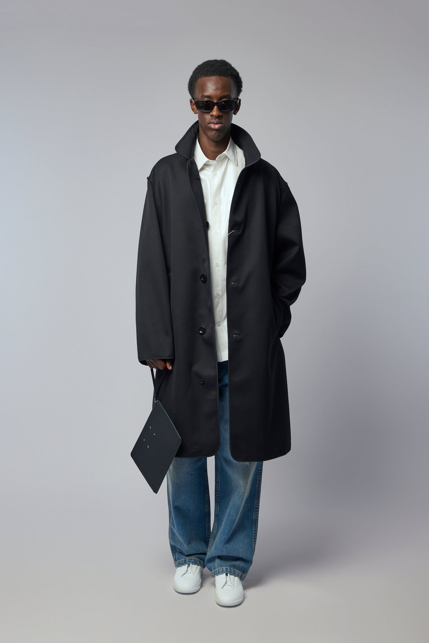 Reversible Checked Coat