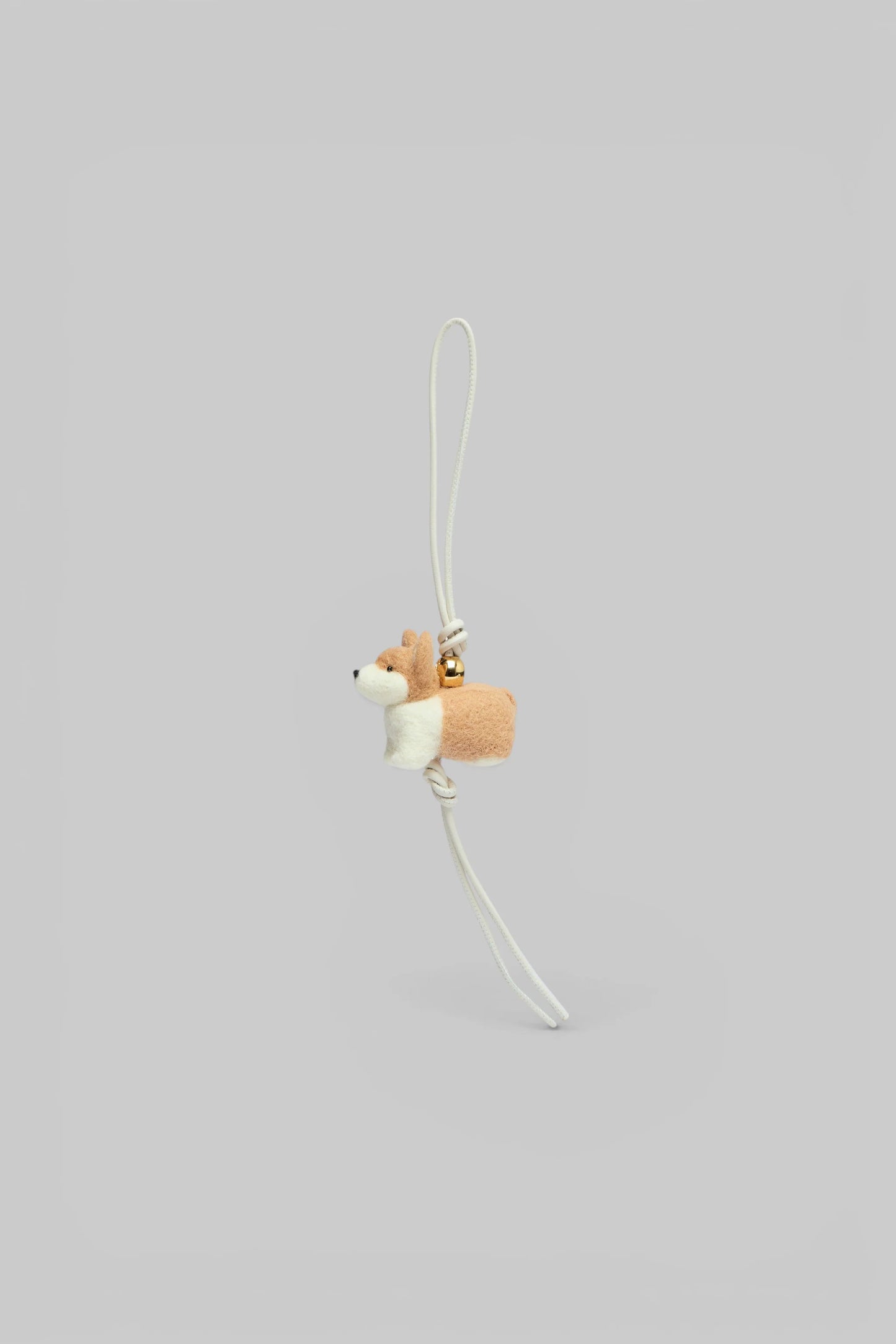 Corgi Felt Charm