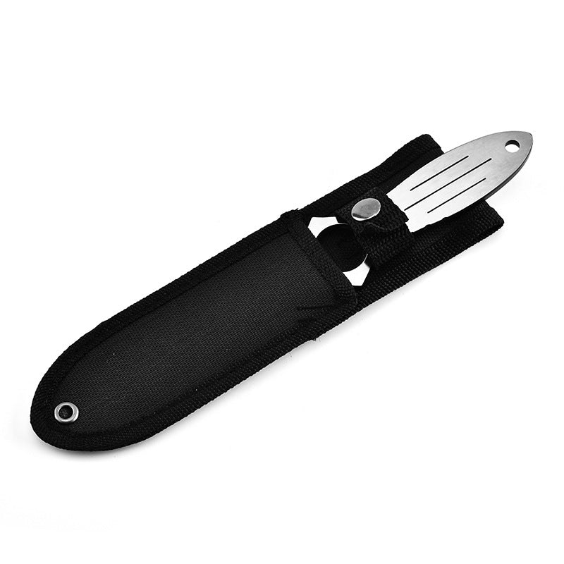 OUTDOOR GAITER SABER CAMPING OPEN BLADE STRAIGHT KNIFE-GS101