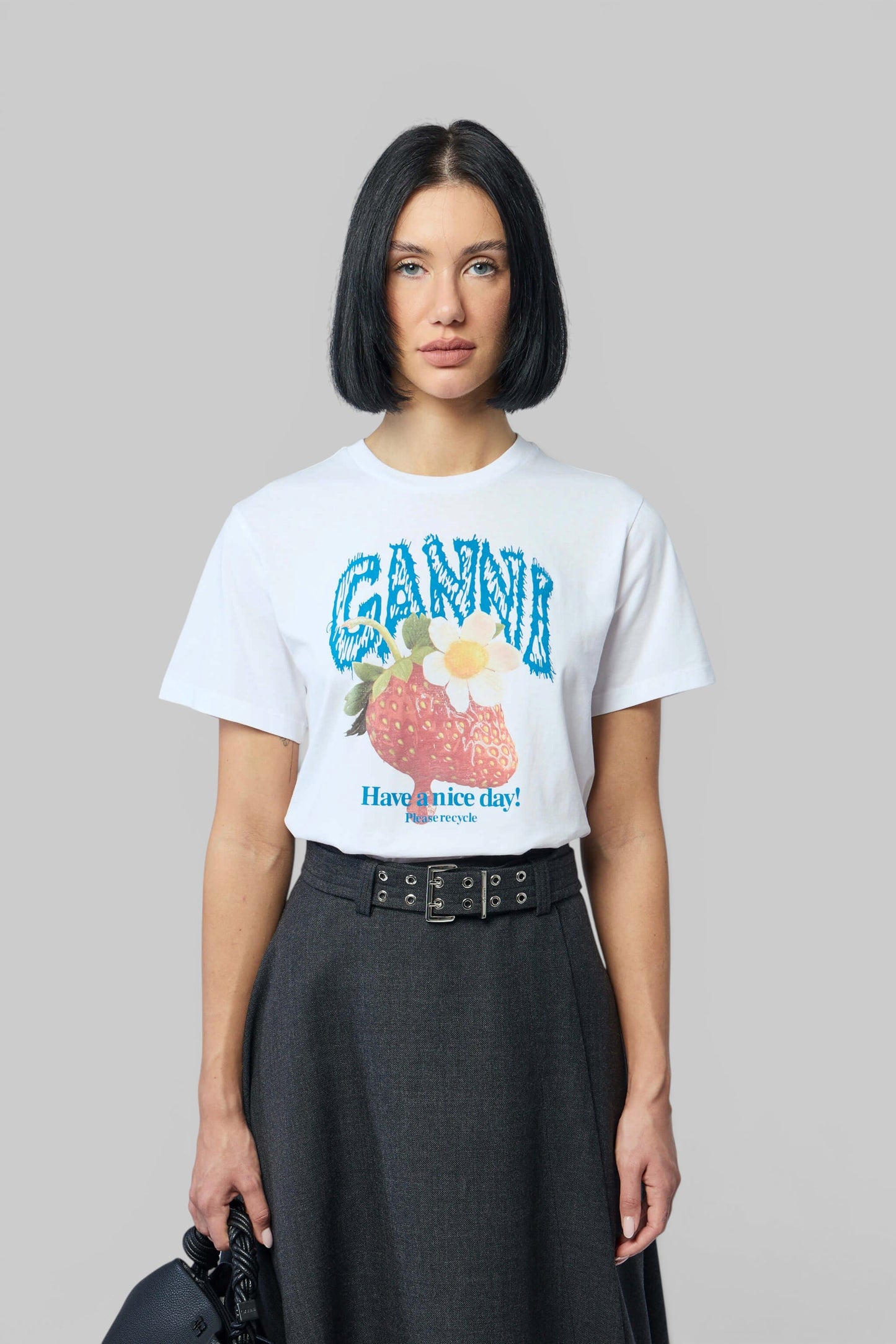 Basic Cotton Jersey Strawberry