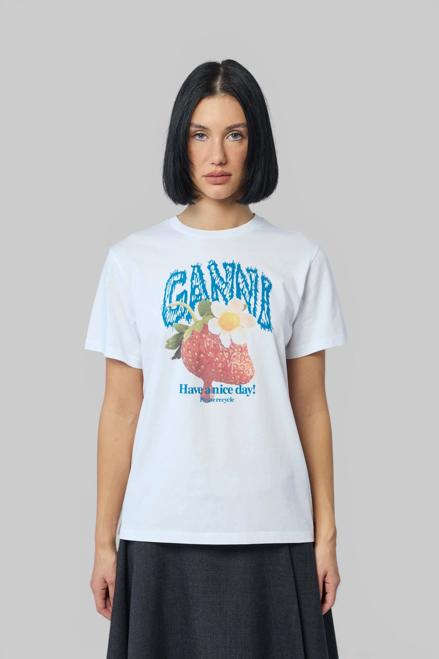 Basic Cotton Jersey Strawberry