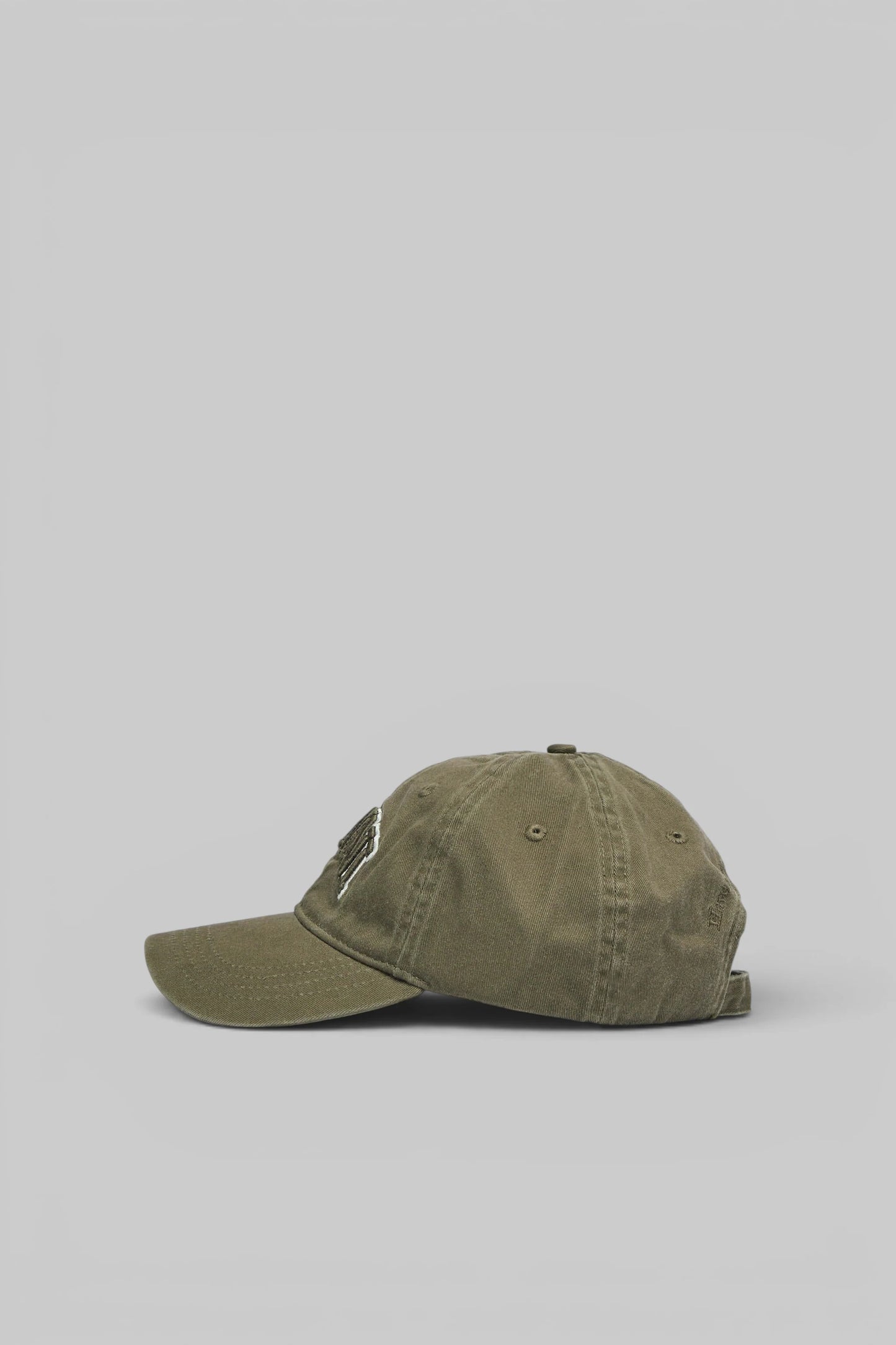 Washed Cotton Canvas Cap Emb