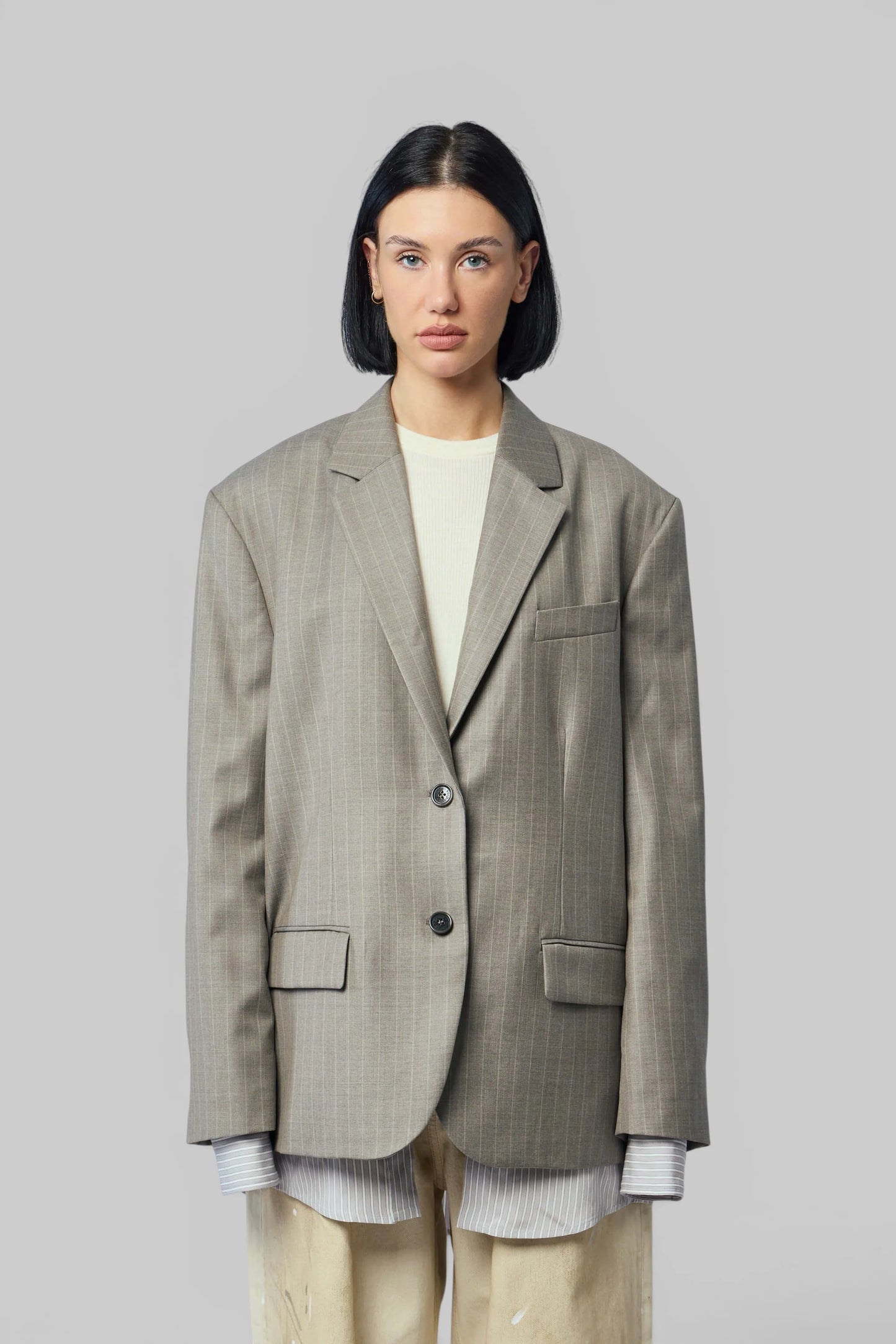 Layered Suit Jacket