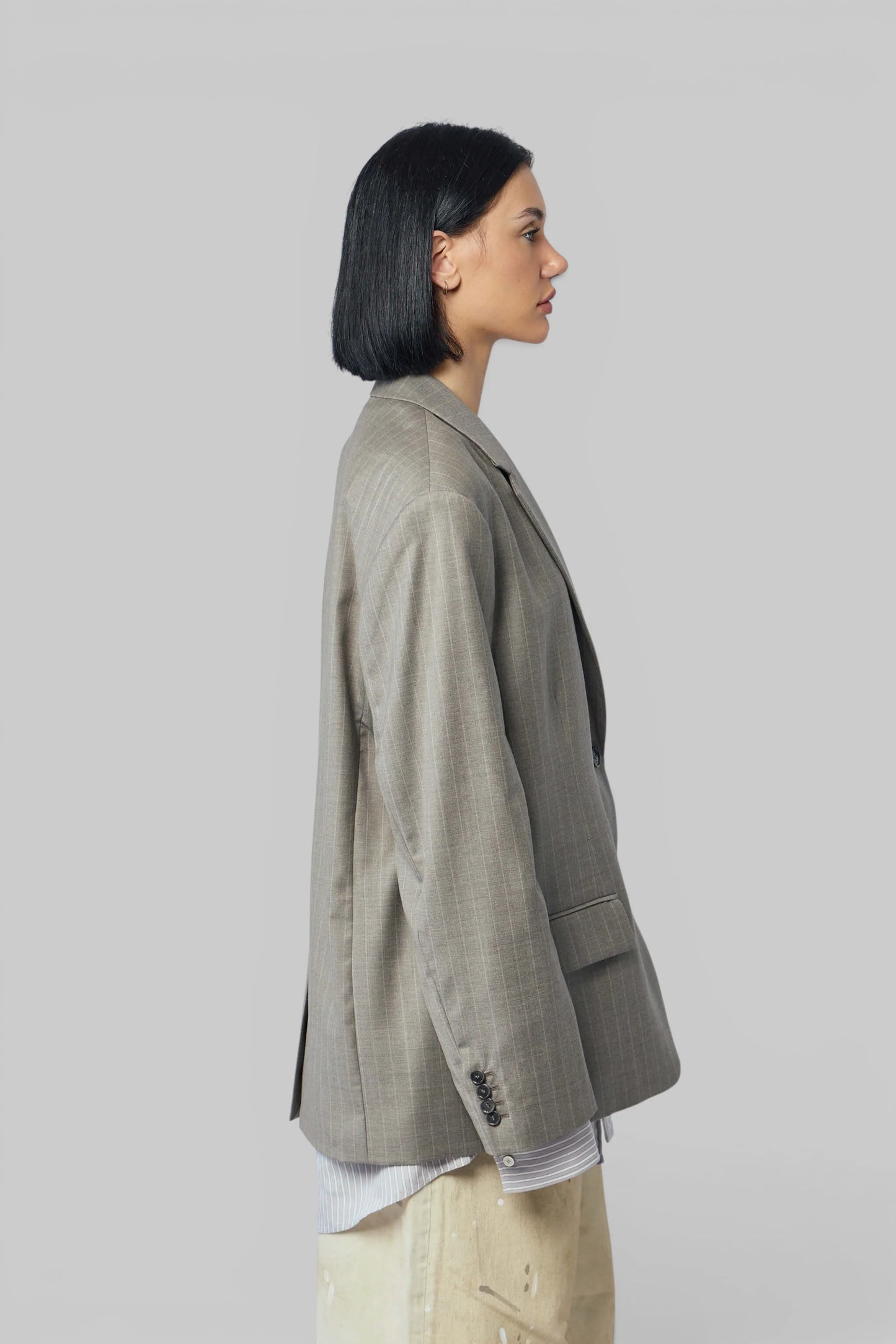 Layered Suit Jacket