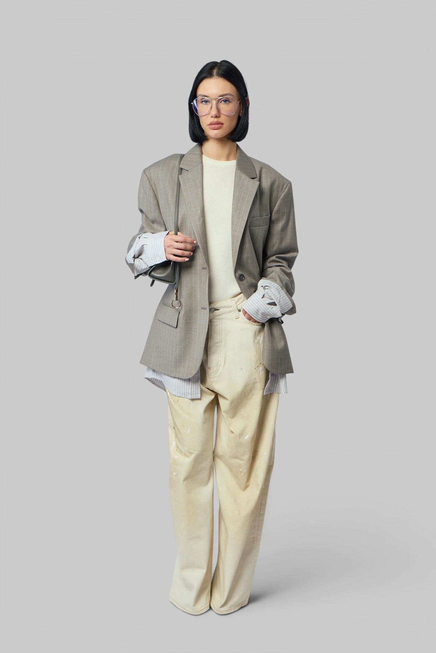 Layered Suit Jacket