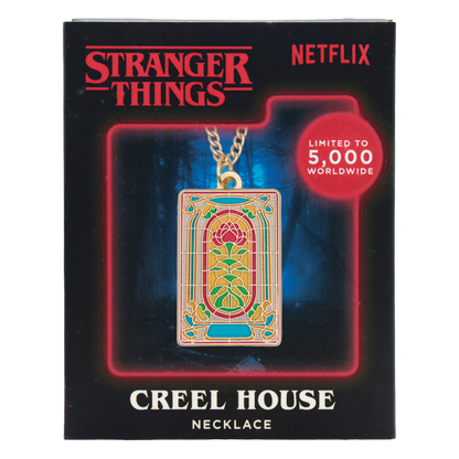 Stranger Things - Limited Edition Creel House Window Necklace