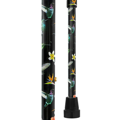 HD Pattern Designer Cane - Matching Handle & Shaft - Durable Adjustable Aluminum
