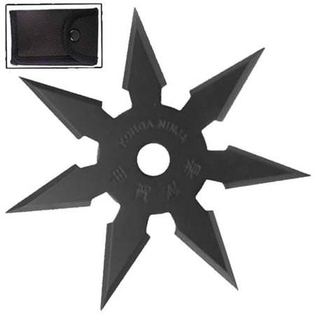 Secret Khoga Ninja Seven Points Throwing Star Black - TOPHATTER'S ARMORY DEALS