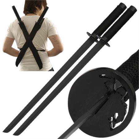 Ninja Assassin Twin Sword Set 18 Inch Overall - TOPHATTER'S ARMORY DEALS