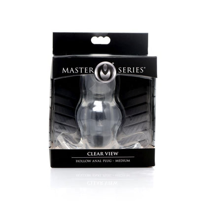 Clear View Hollow Medium Anal Plug