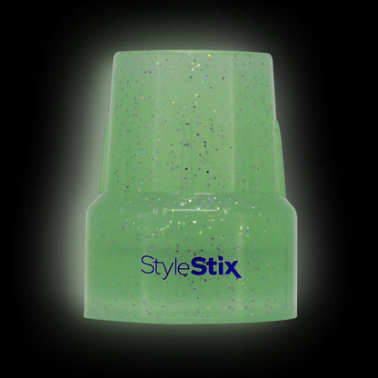 Add a Sparkle Tip to Shine Bright: Style Stix 25mm Glow Tip. Enhance Your Cane!