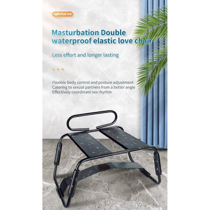 Adjustable Sex Chair with Handle and Dildo Arch Bridge – Height Adjustable Seat