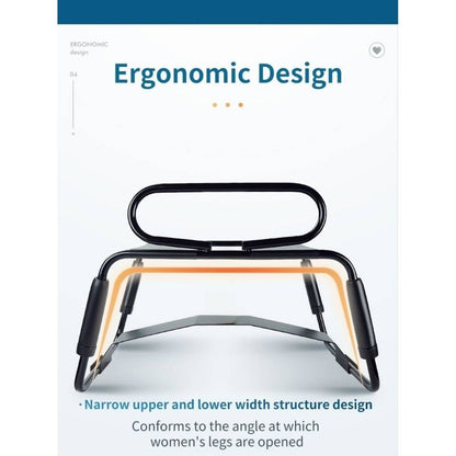Adjustable Sex Chair with Handle and Dildo Arch Bridge – Height Adjustable Seat