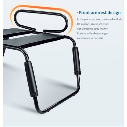 Adjustable Sex Chair with Handle and Dildo Arch Bridge – Height Adjustable Seat