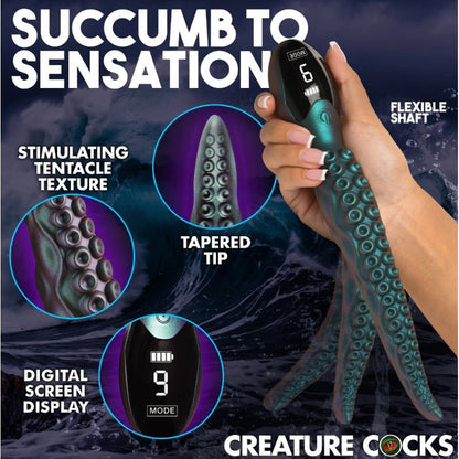 Creature Cocks Tentavibe – Silicone Textured Tentacle Vibrator