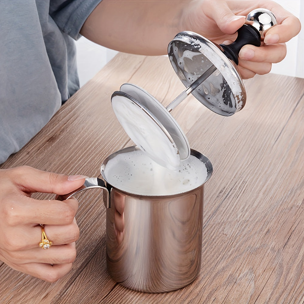Manual Milk Stainless Steel Handheld Whisk