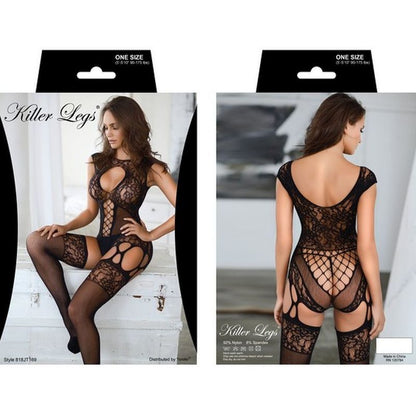 Up All Night Lace Trimmed Robe – Mini Length Wrap Robe