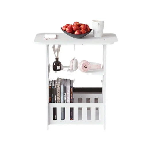 Nordic Coffee Table with Double Layer Storage